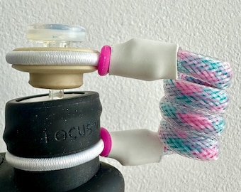 Carb Cap Tether multicolored options - for Puffco Peak/ Peak Pro/ Pivot/ Focus V Carta/ Carta 2/ E-rigs