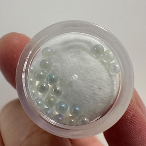 Terp pearls 3mm - for Puffco Peak/ Peak Pro/ Pivot/ Proxy/ Focus V Carta/ Carta 2/ E-rigs/ Dab rigs