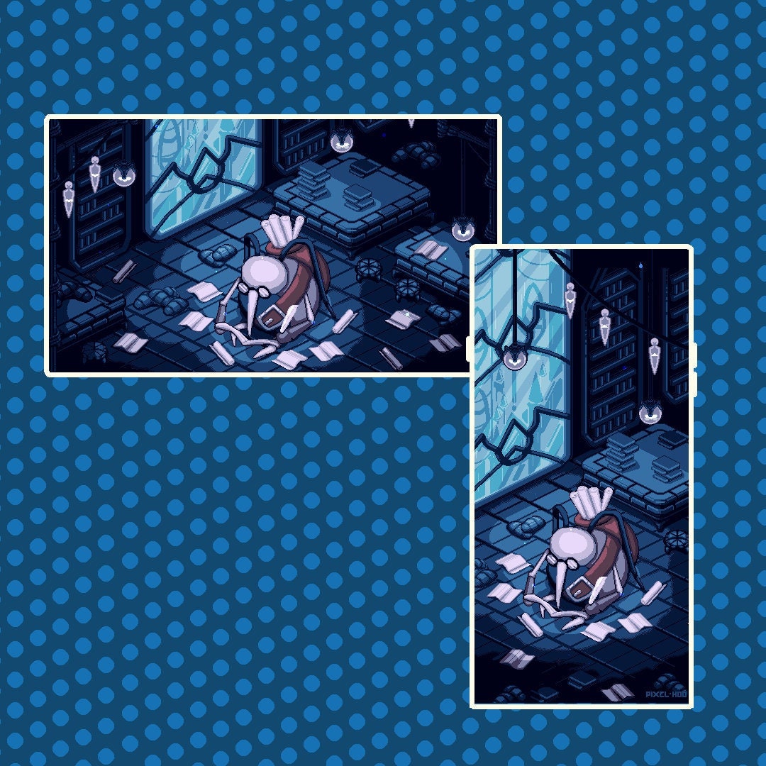 Cornifer hollow Knight Animated Wallpaper - Etsy