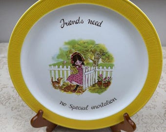 Vintage Laura Limited Edition Collectors Friendship Plate, 1970s, England