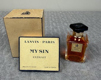 Lanvin - Paris “My Sin” Extrait France 1930’s