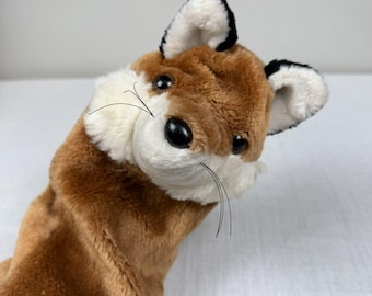 Vintage Precious Fox Hand Puppet Plush
