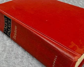 Red Hardcover Book Calico Palace by Bristow 1970