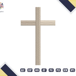 Embroidered Christian Cross Patterns, Cute Cross Embroidery Designs, Religious Cross Machine Embroidery, Cross Applique, Act fast: 70% off!