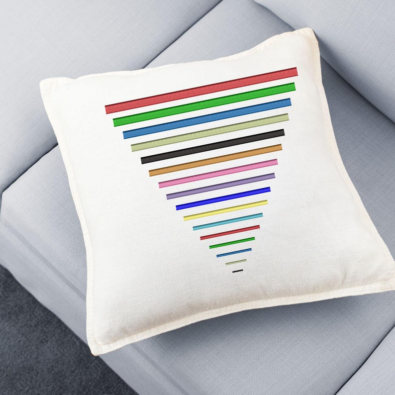 Single Line File Stitch Single Line Embroidery Pattern, Satin Stitch Line Machine Embroidery ...