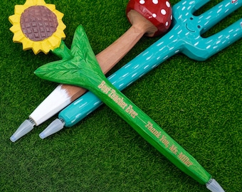 Corrales de animales tallados a mano: regalo personalizado para profesores y niños