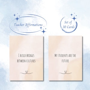 Affirmationcards - Teacher Affirmation PNG, Printable Affirmations, Mindfulness Affirmations, Teacher Daily Affirmation, Positive Quotes PNG
