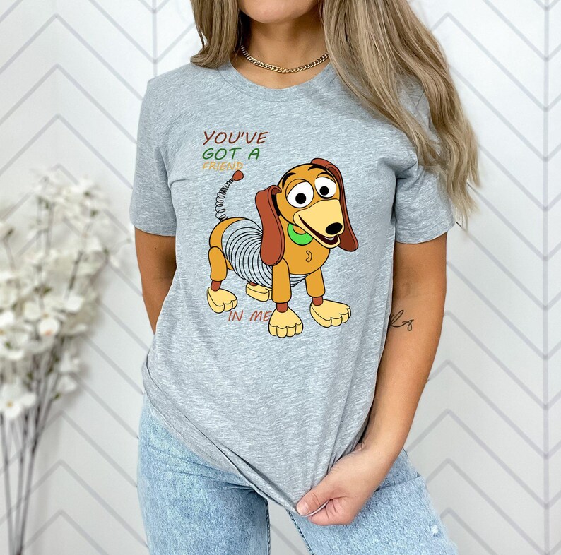 Funny Dog Shirt, You've Got A Friend In Me Slinky Dog Shirt, Toy Story Slinky Dog T-shirt, Disney Family Vacation Tee, Magic Kingdom Gift bild 3