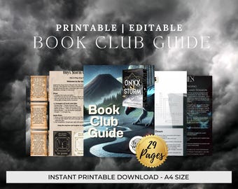 Onyx Storm Book Club Guide: Wissenswertes & Diskussion (Digitaler Download)