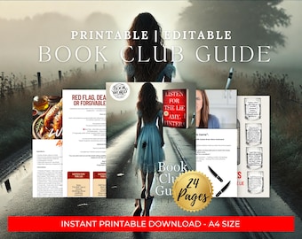 Listen for the Lie Book Club Kit: Games, Recipes, Prompts (Digital Download)