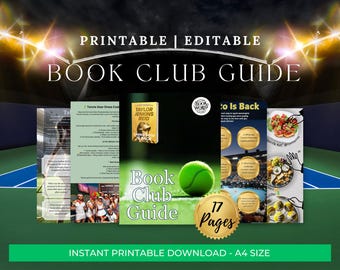 Carrie Soto Book Club Kit: Tennis Theme (Digital Download)