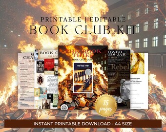 The Book Thief Book Club Kit: Discussion Guide, Recipes (Digital Download)