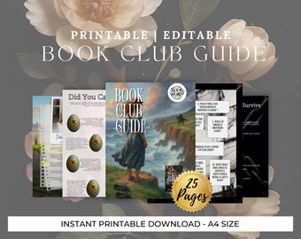 Shield of Sparrows Book Club Kit: Discussion, Games, Printables (PDF Download)