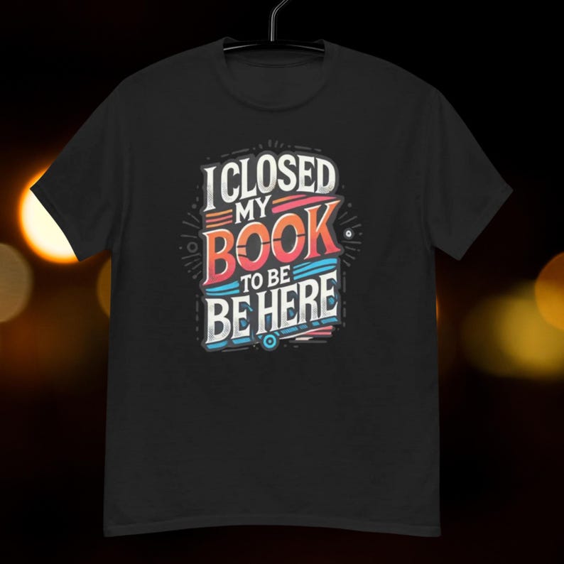 I Closed My Book To Be Here Sweatshirt main image 1