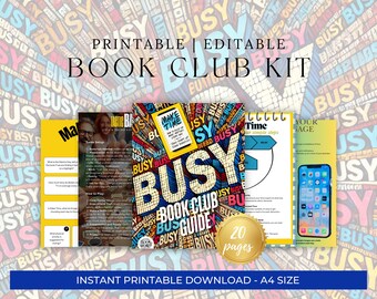 MakeTime Book Club Kit: Self-Help Discussion Guide (Printable)