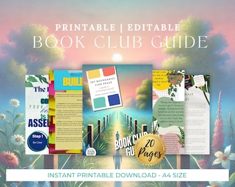 Set Boundaries, Find Peace Book Club Kit: Discussion Guide (Digital Download)