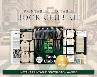 The Seven Husbands of Evelyn Hugo - Complete Guide with Fun Activities, Trivia, Recipes & More | Book World Club