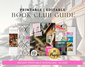 Happy Place Book Club Guide: Discussion, Games, Recipes (Digital Download)
