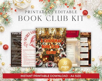 Christmas Book Club Guide: Festive Games & Activities (Digital Download)