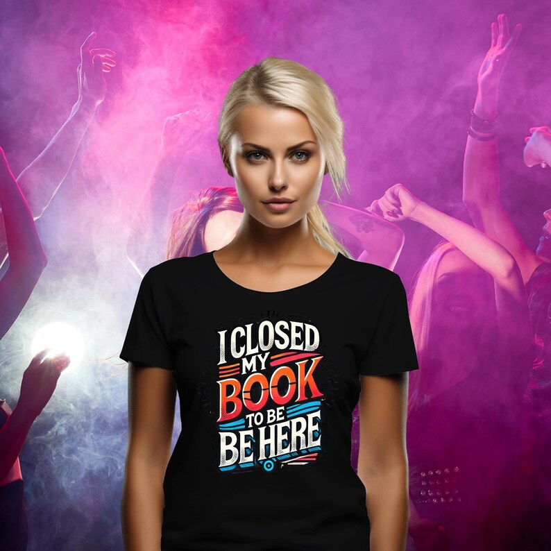 I Closed My Book To Be Here Sweatshirt