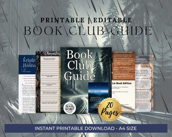 Zestaw Night Road Book Club | Bez stresu | Kompletny przewodnik Book World Club z zachętami do dyskusji i aktywnościami