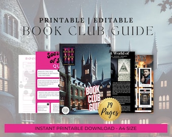 Society of Lies Book Club Kit: Discussion Guide & Activities (Digital Download)