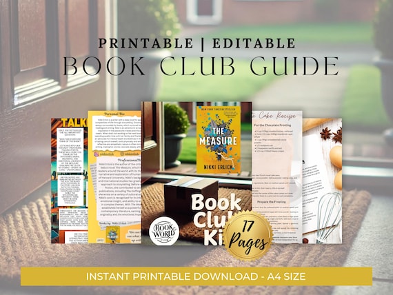 The Measure Book Club Kit – Thought-Provoking Discussion Guide, Activities, and More | Book World Club