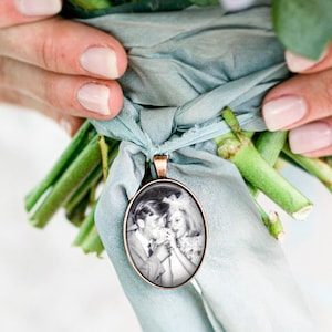 Wedding Bouquet Charm, Wedding Bouquet Photo Charm, Bridal Bouquet Charm, Charms For Bouquets, Keepsake Bouquets, Gift For Bride