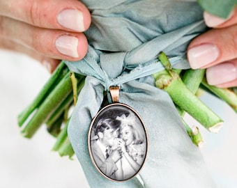 Hochzeit Bouquet Charme, Hochzeit Bouquet Foto Charm, Brautstrauß Charme, Charms für Blumensträuße, Andenken Blumensträuße, Geschenk für die Braut
