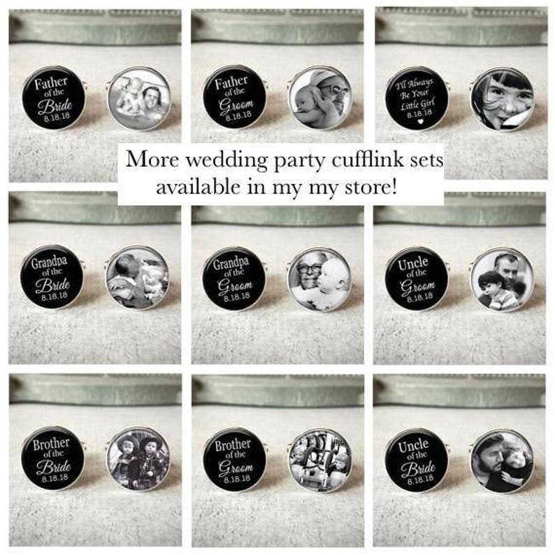 Mens Custom Wedding Cufflinks Personalized Cuff Links for Etsy