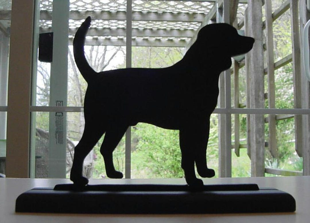 Handmade Beagle Dog Silhouette, Wooden Decor - ADD8 - Etsy