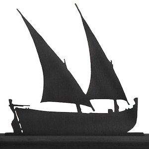 Portuguese Fregata Ship Handmade Wood Silhouette - SNTL009