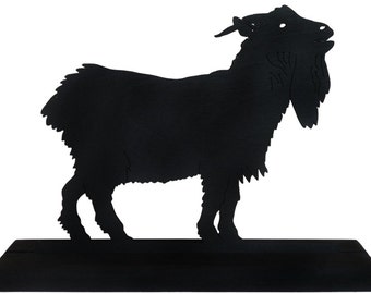 Billy Goat Handmade Wood Silhouette - SAFC001