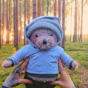 How to Sew Autumn Clothes for a Teddy Bear? PDF tutorial with instructions, photos, and patterns