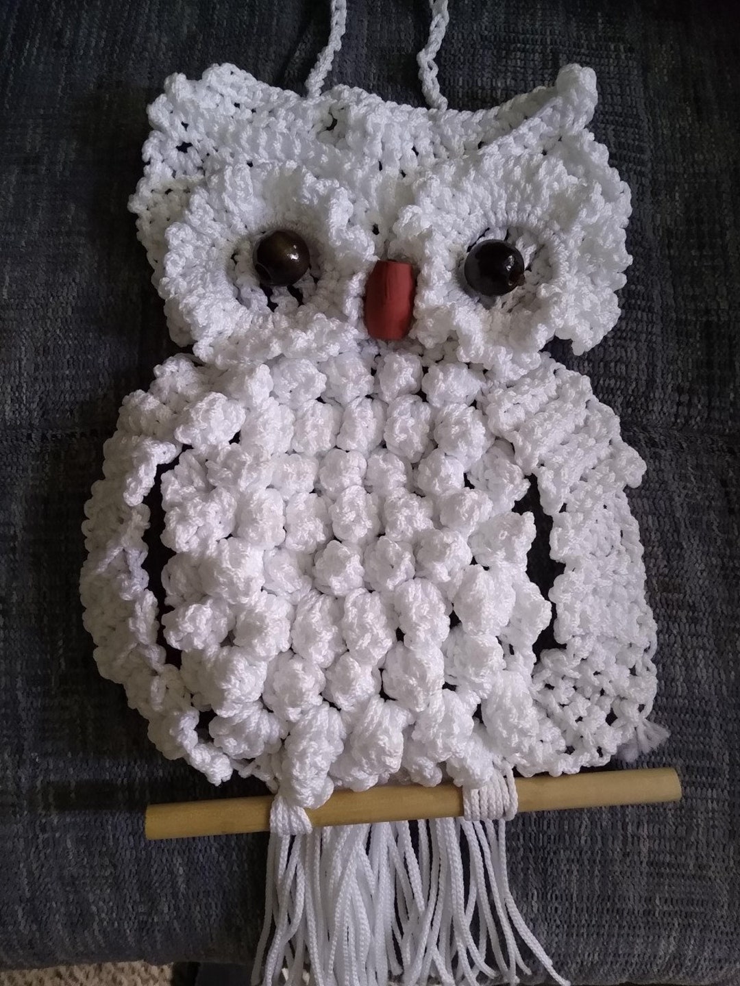 Crochet Owl Wall Hanging PATTERN Etsy