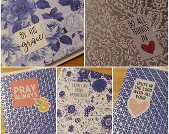 Five Handmade Cards, faith cards, just because cards, greeting cards, blank cards, encouragement cards