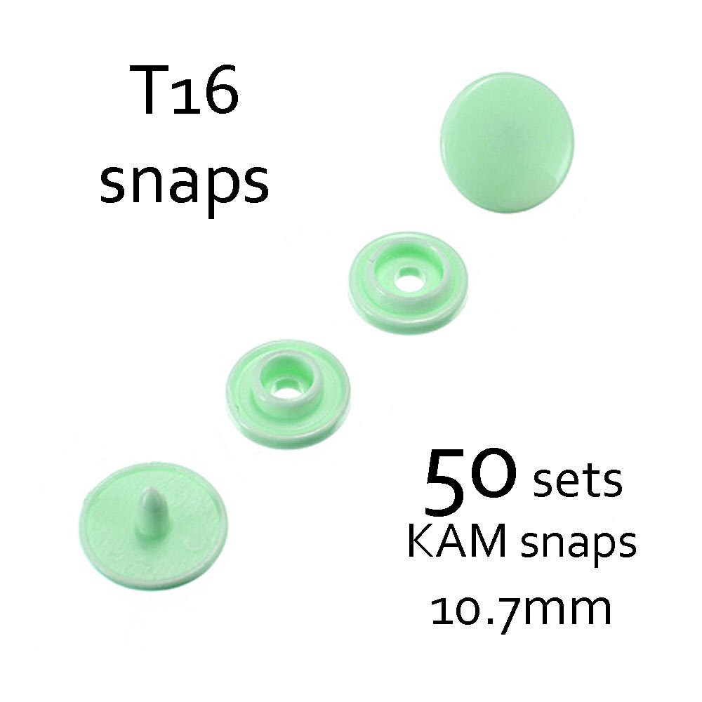 Kam Snaps T3 Size Mix 8 Colours 160pcs for Baby Nappies Bibs Clothing  Raincoat