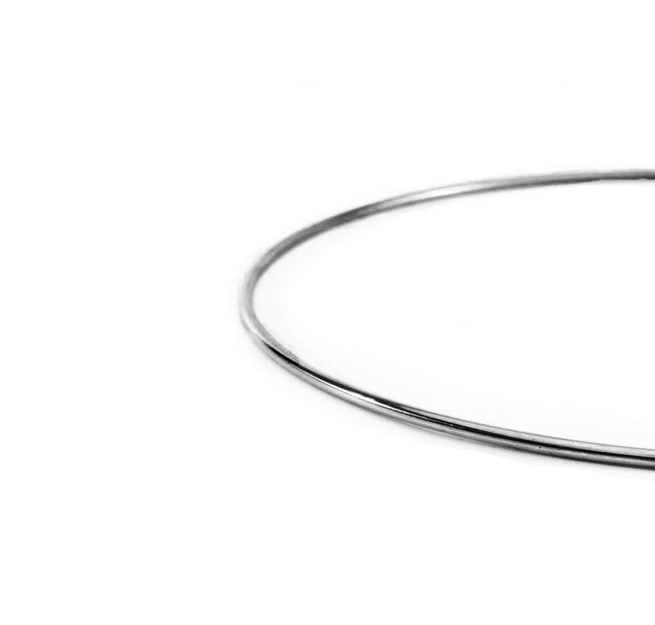 PEPRMROE 12 Pcs 4 Inch Silver Metal Rings Hoops Macrame Ring for