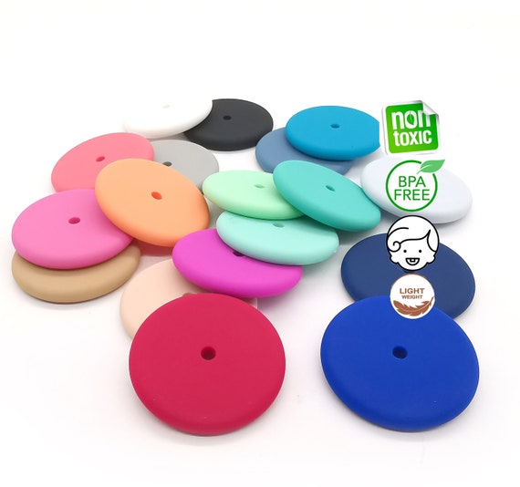 Chewable silicone cheap beads