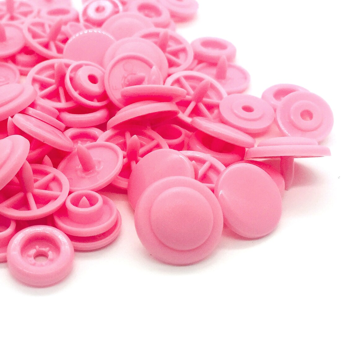 Decorative Dome KAM Snaps for Clothing B18 Pink KAM Plastic Etsy