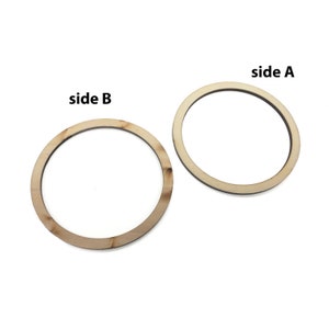 2x Cerchi Metallico Per Ghirlande Fai Da Te - 45 Cm Dorato, Per Decorazioni Floreali - Foto 5