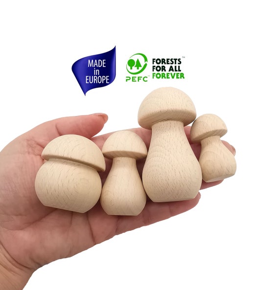 Made of Wood Wooden Mushrooms Made of Wood Wooden Mushrooms