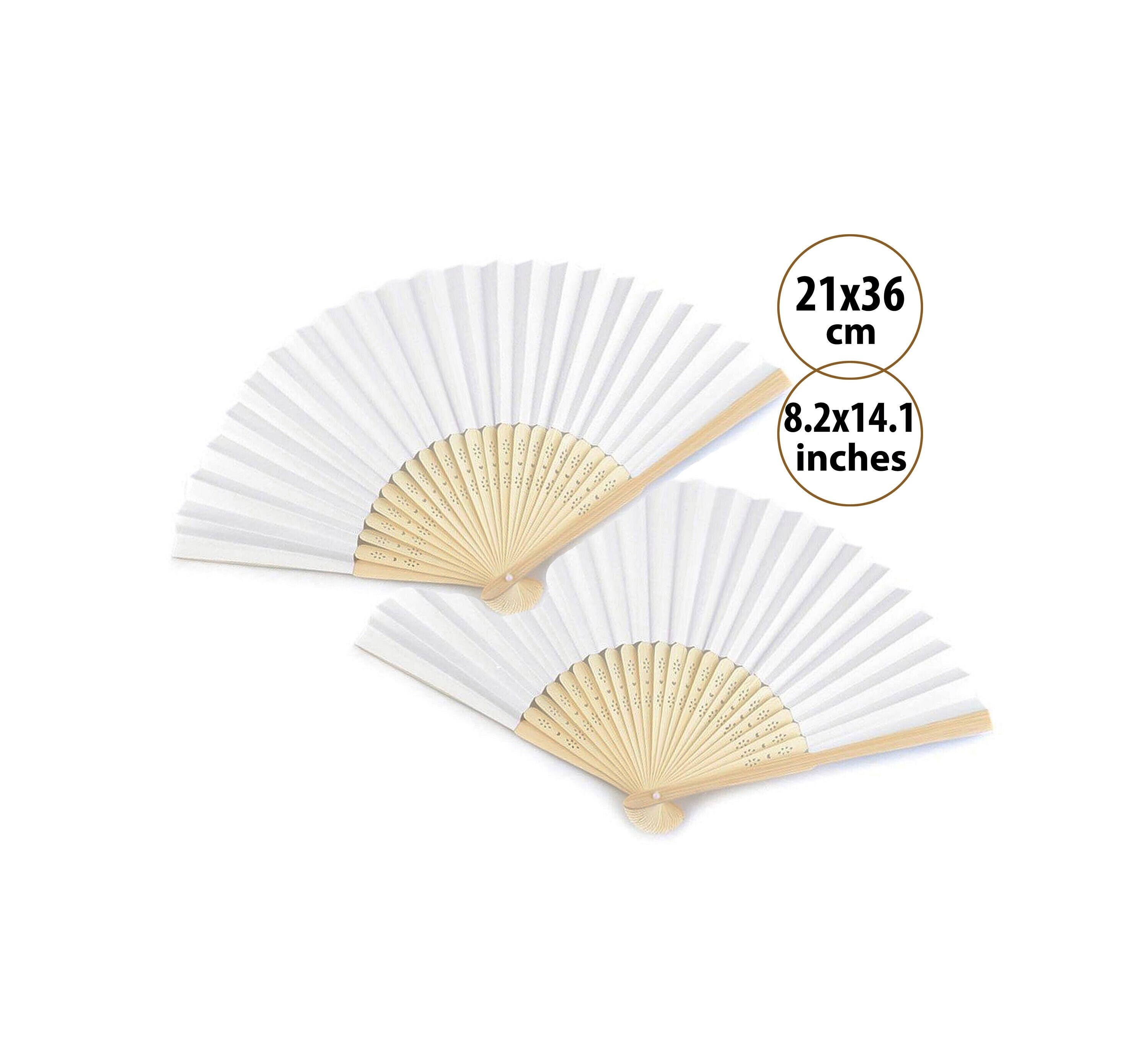 Fan Handle, Craft Stick, Wooden Paddle Kit for Wedding, Program, Auction Bidding, Paint, Popsicle; Jumbo Pack 300 Piece Count; by Mandala Crafts