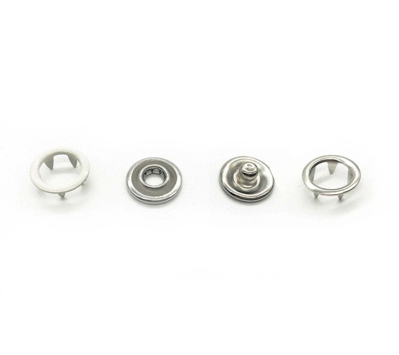 White Metal Snaps for Baby Clothes Baby Suits Snap Fastener Etsy