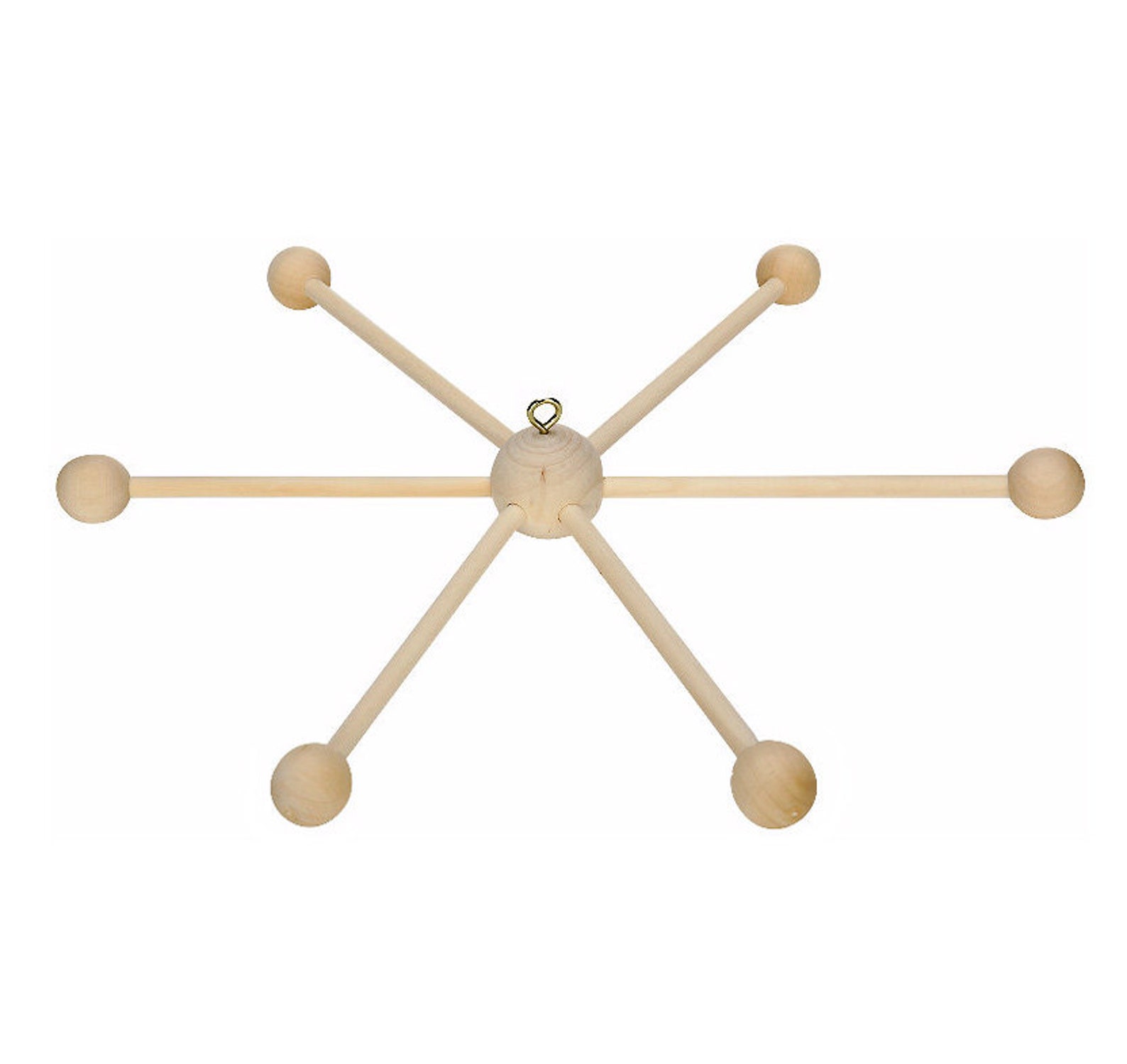 BULK Baby Mobile Kit DIY Natural Wood Baby Mobile Hanger Etsy