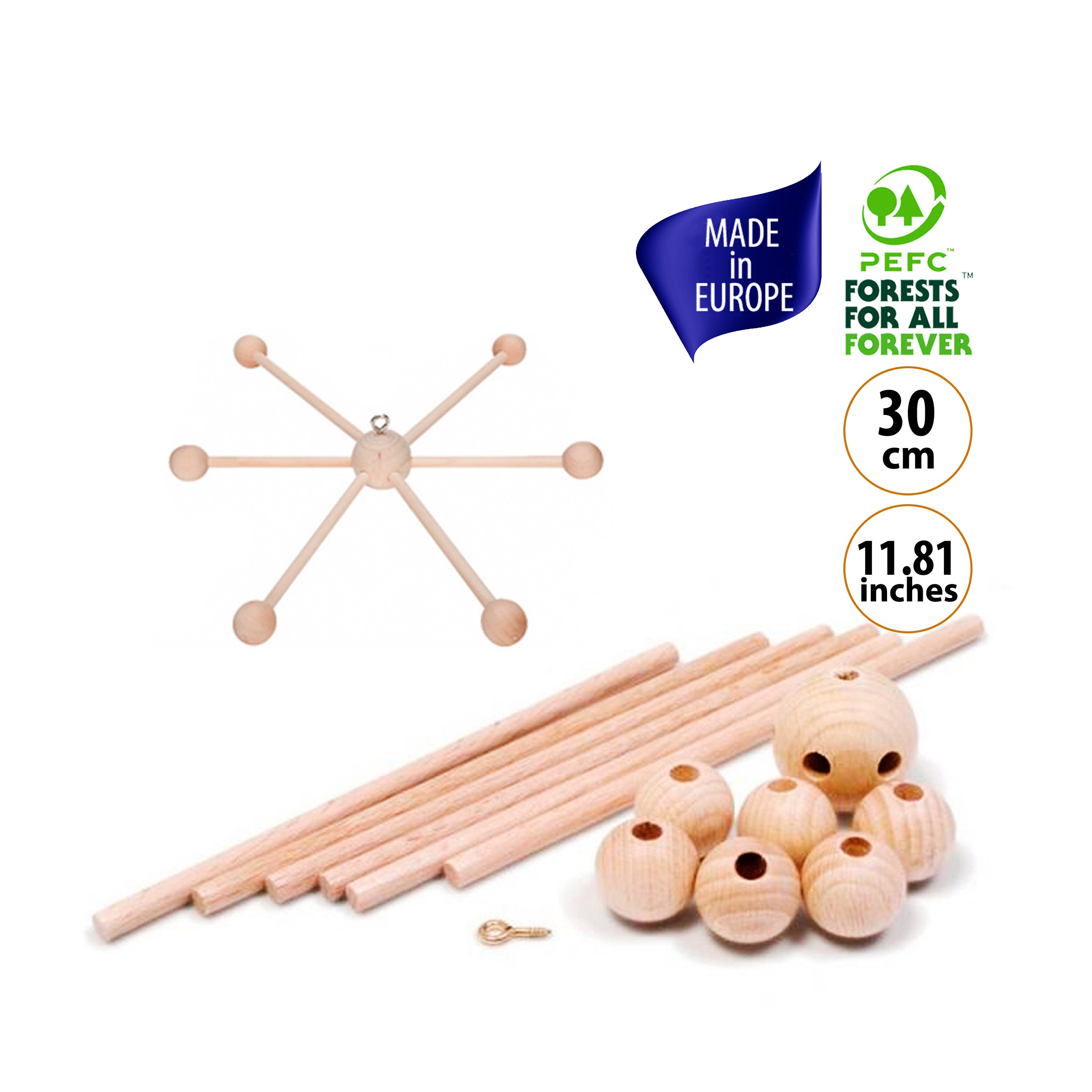 Baby Mobile Diy Mobile Mobile Aus Holz Kinderzimmer Mobile Etsy De