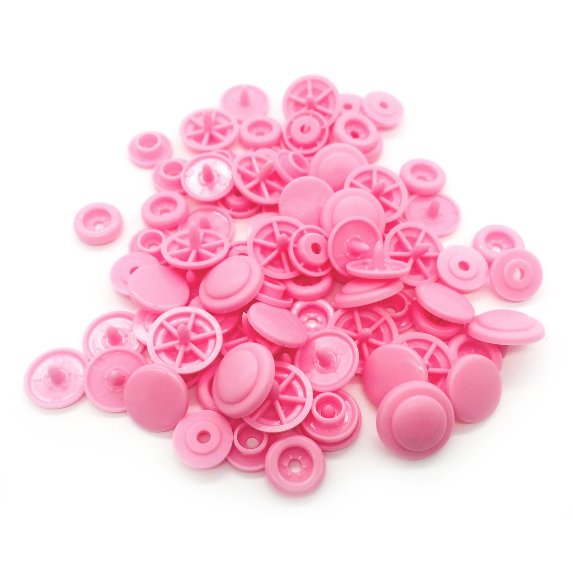 Decorative Dome KAM Snaps for Clothing B18 Pink KAM Plastic Etsy