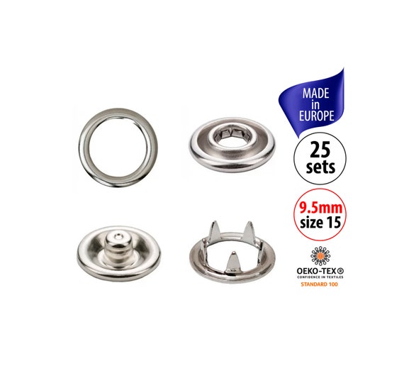 Stainless Prong Snap Button