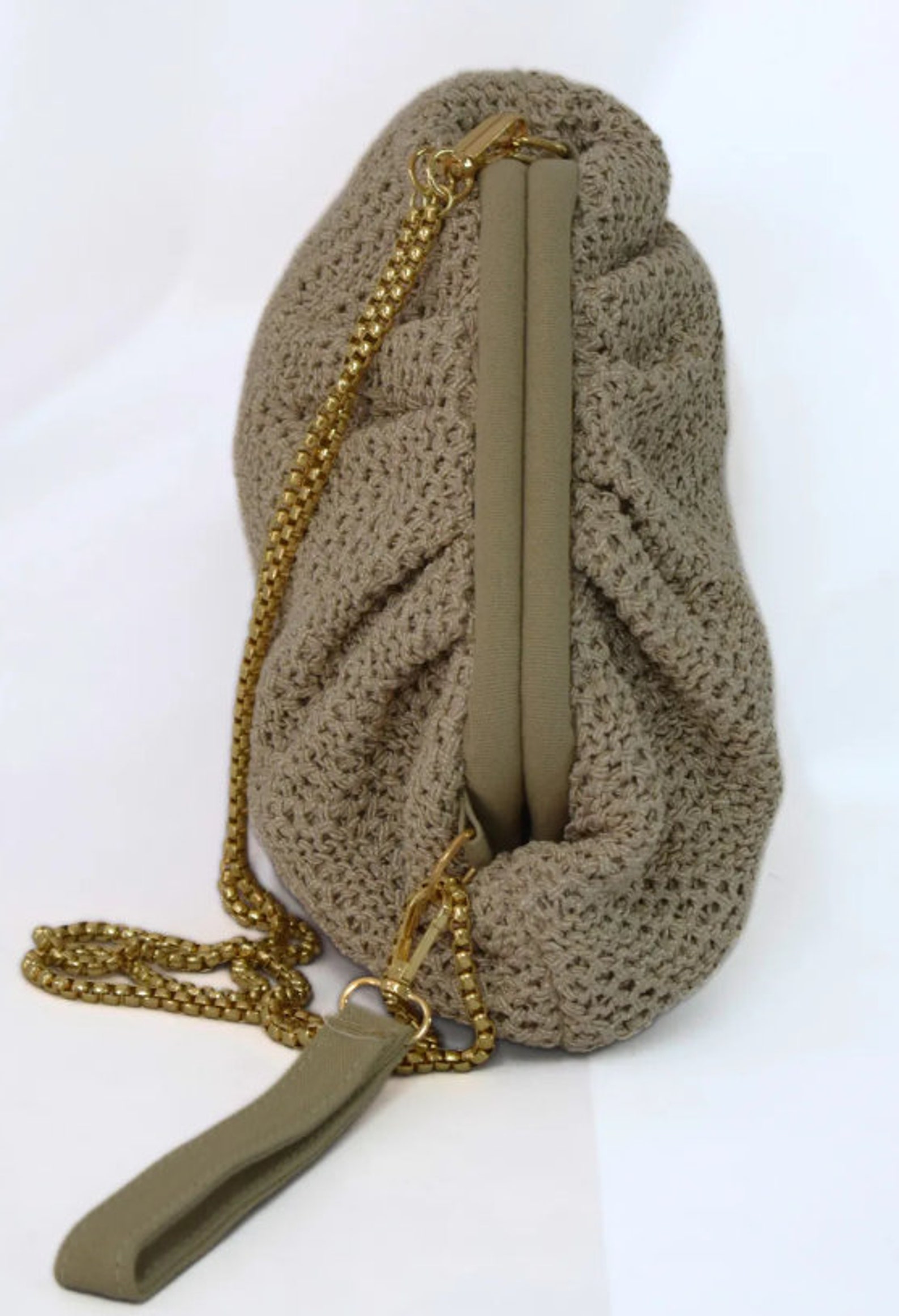 Shoulder Bag with wristband