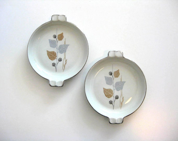 Small China Dishes Bavaria Germany set of Two Midcentury Etsy
